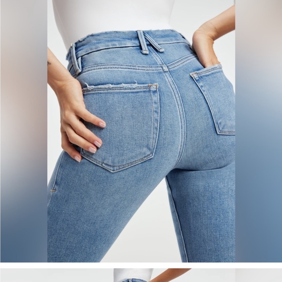 NWT Good American High Rise Vintage Inspired Jeans - Picture 2 of 12